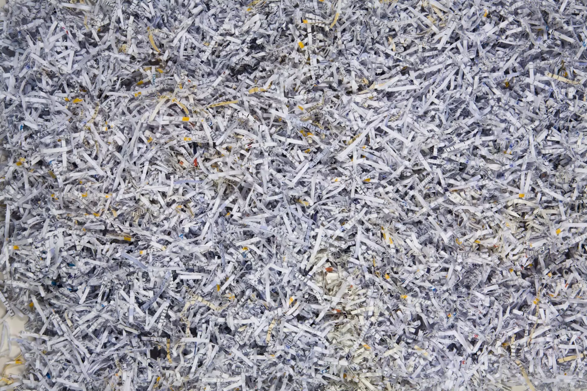 shredded paper